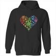 Funny Marijuana Heart Lgbt Gay Pride Month Graphic Design Printed Casual Daily Basic Hoodie