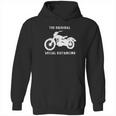 Funny Motorcycle Original Social Distancing Hoodie