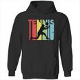 Funny Retro Tennis Logo Hoodie