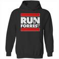 Funny Run Forrest Run Logo Hoodie