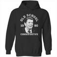 Funny Vintage Ronald Reagan Old School Conservative Hoodie