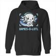 Gamesolotl Axolotl Video Gamer Kawaii Pastel Goth Anime Boys V5 Hoodie