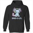 Gamesolotl Axolotl Video Gamer Kawaii Pastel Goth Anime Graphic Design Printed Casual Daily Basic Hoodie