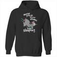 Never Give Up On Your Dream Eeyore Keep Sleeping Hoodie