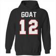 The Goat 12 Jersey 5 Time Champ New England Football Hoodie