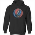 Grateful Dead Mens Distress Your Face Over Dyed Hoodie