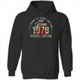 Happy 44Th Birthday Vintage June 1978 44 Years Old Hoodie