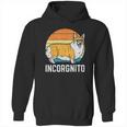 Incorgnito Welsh Corgi Sunset Retro Pet Dog Lover Owner Gift Hoodie