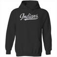 Indians Mascot Vintage Sports Name Design Hoodie