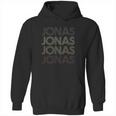 Jonas First Given Name Pride Vintage Distressed Hoodie