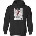 Junji Ito Popping Out Of Skin Black White Red Hoodie