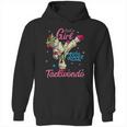 Just A Girl Who Loves Taekwondo Unicorn Tae Kwon Do Gift Graphic Design Printed Casual Daily Basic Hoodie