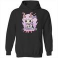 Kawaii Pastel Goth Cute Creepy Girl Anime Skull Hoodie