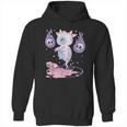 Kawaii Pastel Goth Cute Creepy Strawberry Milk Ghost Cow Graphic Design Printed Casual Daily Basic Hoodie