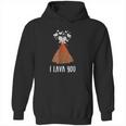 I Lava You Cute Art Gif For Human Hoodie