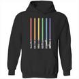 Lgbt Light Sword Pride Saber Ally Lgbtq Graphic Design Printed Casual Daily Basic Hoodie