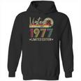 Limited Edition 1977 44Th Birthday Gift 44 Years Old Vintage Hoodie