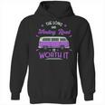 The Long And Winding Road Is Worth It Funny Purpil Van Camping Hoodie