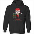 Lucha Libre El Santa Claus Floss Like A Boss 6 Hoodie