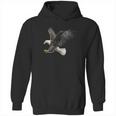 Majestic Flying American Bald Eagle Hoodie