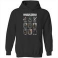 The Mandalorian Character Grid Hoodie