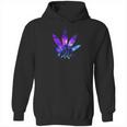 Marijuana Leaf Galaxy Hoodie