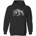 Mascot Of Muscle Bulldog Hoodie