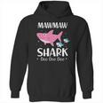 Mawmaw Shark Doo Doo Doo Black Pink Hoodie