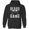 Mens Beard Gang Funny Bearded Man Male Facial Hair Hoodie