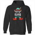 Mens Its Elvis Elf Personalized First Name Hoodie