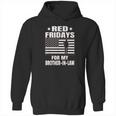 Military Red Fridays For Brother In Law Hoodie