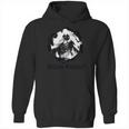 Moon Knight Paint Smudge Print Graphic Hoodie