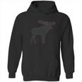 Moose Faux Stitched New Hoodie