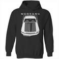 Mustang Boss 69 White Hoodie