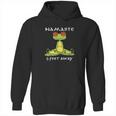 Namaste Social Distancing Hoodie