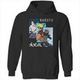 Naruto Shippuden 3 Panels And Kanji Hoodie