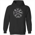 Nordic Viking Rune Compass Norse Germanic Icelandic Pagan Magic Symbol Hoodie