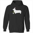 Pembroke Welsh Corgi Easter Bunny Dog Silhouette Hoodie