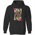 Queen Of Hearts Playing Card Funny Hoodie