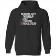 Reason Why I Am Single Dick Is Too Big Hoodie