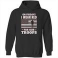 Red Fridays Military Supporter Hoodie