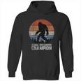 Retro Bigfoot Bigfoot Social Distancing Champ Hoodie