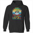 Retro Vintage Cousin Shark Doo Doo Doo Hoodie