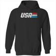 Retta Usa Military Style American Pride Patriotic Hoodie