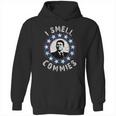 Ronald Reagan I Smell Commies Retro Vintage Political Humor Hoodie