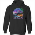 Santa Monica Pier Us Route 66 End Pacific Ocean Souvenir Hoodie