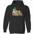 The Simpsons Homer Marge Maggie Bart Lisa Simpson Couch Hoodie