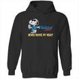 Snoopy Natural Light Never Broke My Heart Hoodie