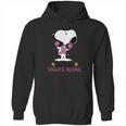 Snoopy No One Fights Alone Breast Cancer Awareness Shirt Hoodie