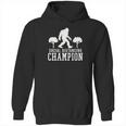 Social Distancing Champ Graphic Hoodie